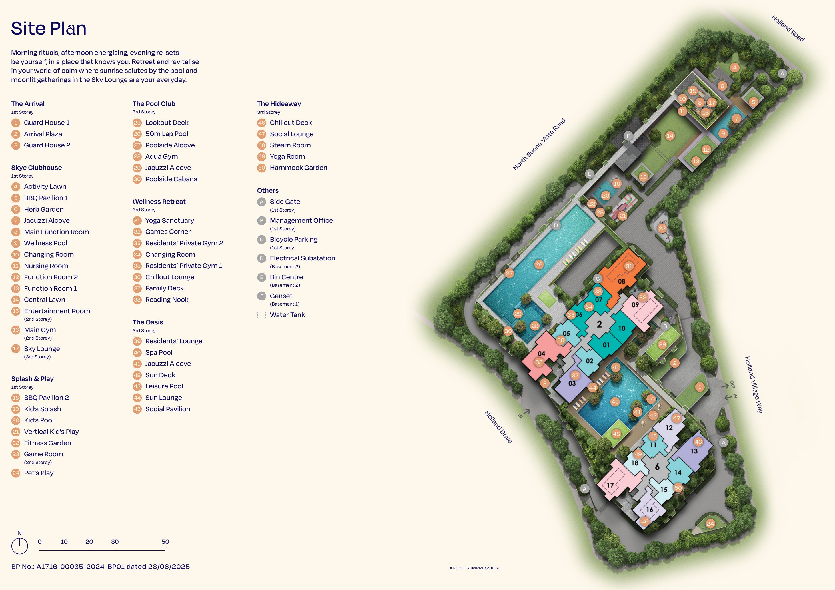 Skye at Holland official site plan
